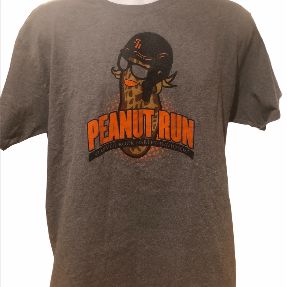 Starved Rock Harley Davidson Peanut Run 2014 shirt